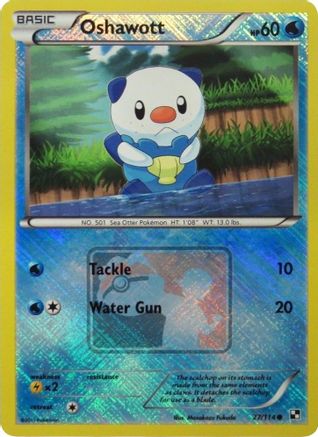 Oshawott 027/114 - Reverse Holofoil League & Championship Cards - Promo
