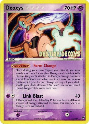 Deoxys (Normal Forme) 016/107 Miscellaneous Cards & Products - Promo