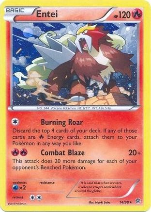 Entei 014/98 - Holofoil Blister Exclusives - Promo