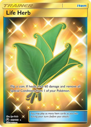 Life Herb (Secret) 180 - Holofoil SM Celestial Storm - Secret Rare
