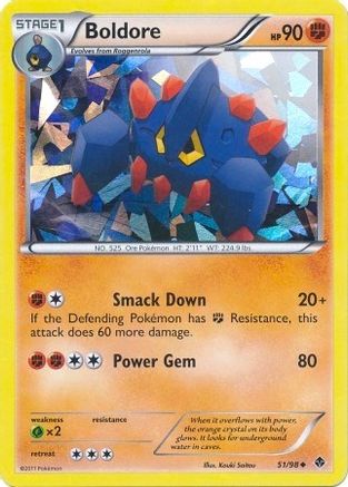Boldore 051/98 - Holofoil Blister Exclusives - Promo