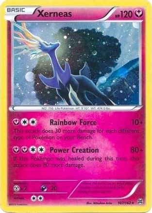 Xerneas 107/162 - Holofoil Blister Exclusives - Promo