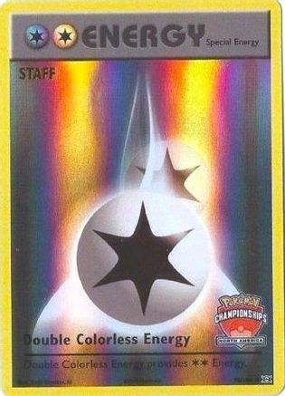Double Colorless Energy 090/108 - Reverse Holofoil League & Championship Cards - Promo