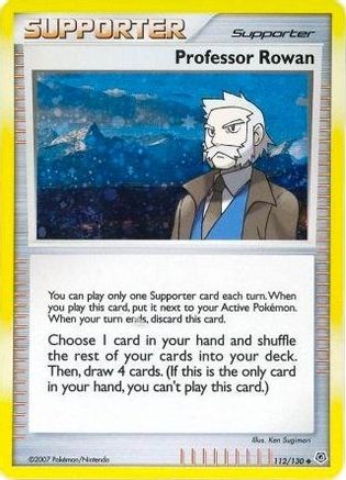 Professor Rowan 112/130 - Holofoil Miscellaneous Cards & Products - Promo