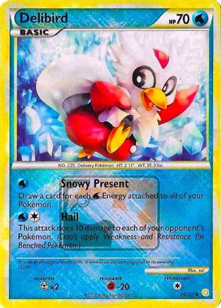 Delibird 039/123 - Reverse Holofoil League & Championship Cards - Promo