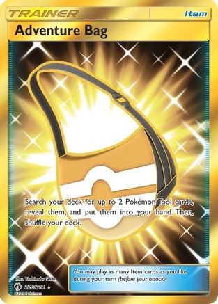 Adventure Bag (Secret) 228 - Holofoil SM Lost Thunder - Secret Rare