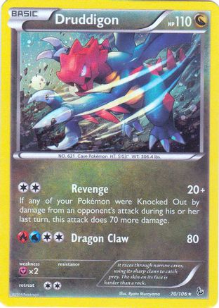 Druddigon 070/106(Cosmos - Holofoil Blister Exclusives - Promo