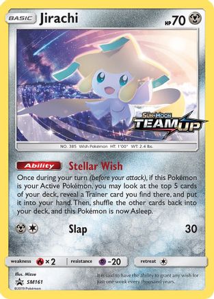 Jirachi SM161 - Holofoil SM Promos - Promo