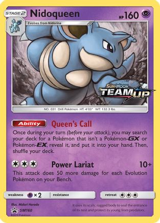 Nidoqueen SM160 - Holofoil SM Promos - Promo