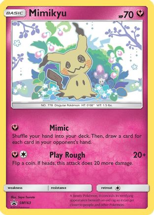 Mimikyu SM163 - Holofoil SM Promos - Promo