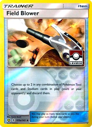 Field Blower 125a/145 - Reverse Holofoil League & Championship Cards - Promo