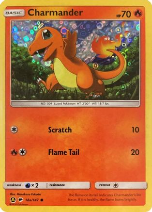 Charmander 18a/147 - Holofoil Miscellaneous Cards & Products - Promo
