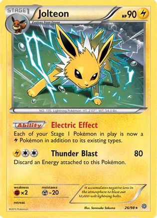 Jolteon 026/98 - Holofoil Miscellaneous Cards & Products - Promo