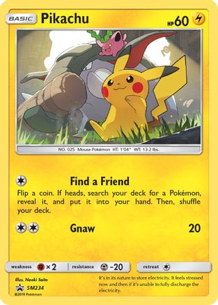 Pikachu SM234 - Holofoil SM Promos - Promo