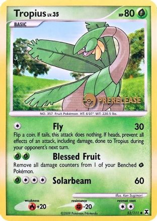 Tropius 052/111 Nintendo Promos - Promo
