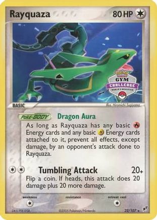 Rayquaza 022/107 League & Championship Cards - Promo