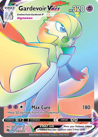 Gardevoir VMAX (Secret) 076/73 - Holofoil Champions Path - Secret Rare