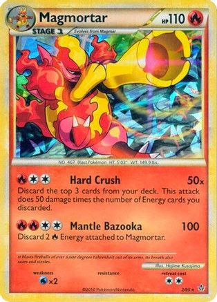 Magmortar 002/95 - Holofoil Miscellaneous Cards & Products - Promo