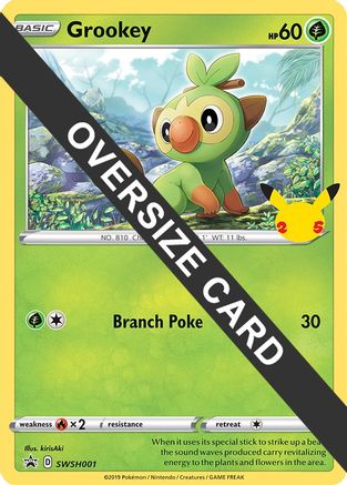 Grookey SWSH001 First Partner Pack - Promo