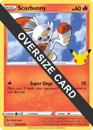 Scorbunny SWSH002 First Partner Pack - Promo