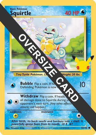Squirtle 063 First Partner Pack - Promo