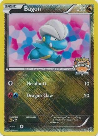 Bagon 006/20 - Holofoil League & Championship Cards - Promo