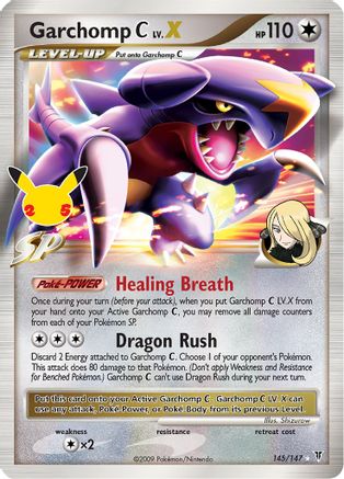 Garchomp C LV.X 145/147 - Holofoil Celebrations Classic Collection - Classic Collection