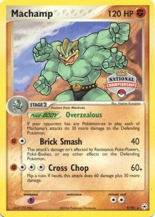 Machamp 009/101 - Holofoil League & Championship Cards - Promo