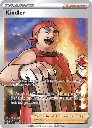 Kindler (Full Art) 170/172 - Holofoil SWSH09 Brilliant Stars - Ultra Rare