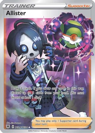 Allister TG24/TG30 - Holofoil SWSH10 Astral Radiance Trainer Gallery - Ultra Rare