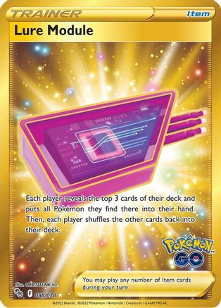 Lure Module (Secret) 088/078 - Holofoil Pokemon GO - Secret Rare