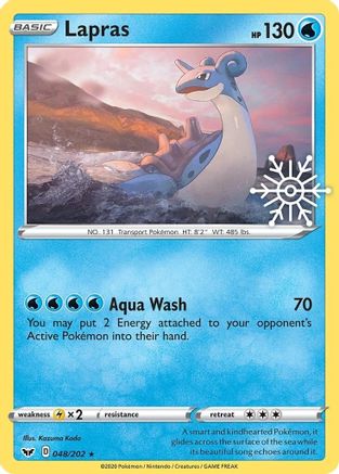 Lapras 048/202 - Holofoil Miscellaneous Cards & Products - Promo
