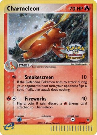 Charmeleon 099/97 - Holofoil League & Championship Cards - Promo