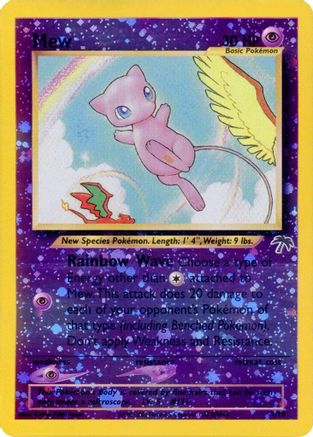 Mew 001/18 - Reverse Holofoil Southern Islands - Promo