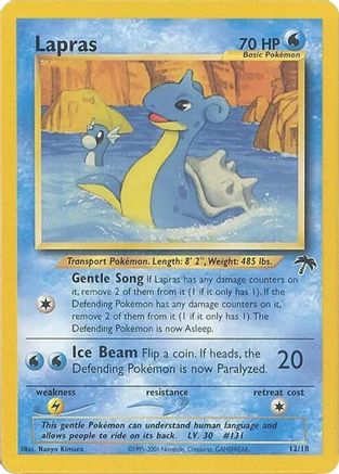 Lapras 012 Southern Islands - Promo