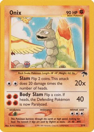 Onix 003/18 Southern Islands - Promo