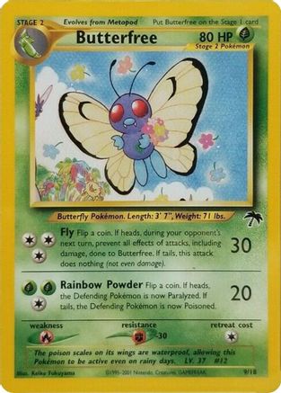 Butterfree 009/18 Southern Islands - Promo