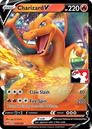 Charizard V (Prize Pack Series 1) 019 - Holofoil Prize Pack Series Cards - Ultra Rare