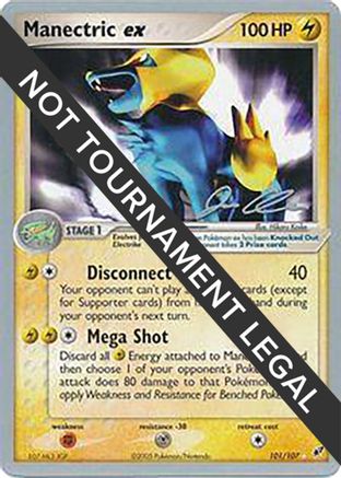 Manectric ex - 2006 (Jason Klaczynski) 101 World Championship Decks - Ultra Rare