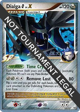 Dialga G LV.X - 2010 (Yuta Komatsuda) 122 World Championship Decks - Ultra Rare