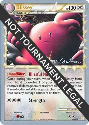 Blissey - 2011 (Ross Cawthon) 106 World Championship Decks - Ultra Rare
