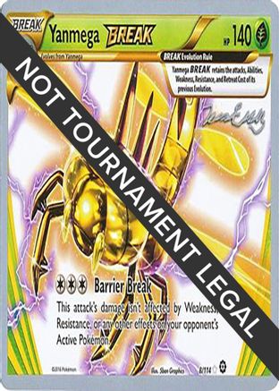 Yanmega BREAK - 2016 (Jesper Eriksen) 008 World Championship Decks - Rare BREAK