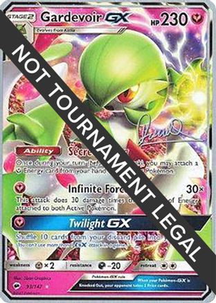Gardevoir GX - 2017 (Diego Cassiraga) 093 World Championship Decks - Ultra Rare