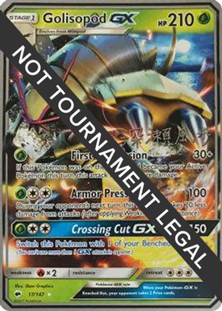 Golisopod GX 017 World Championship Decks - Ultra Rare
