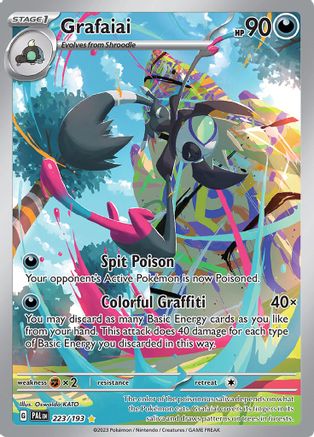 Grafaiai 223/193 - Holofoil SV02 Paldea Evolved - Illustration Rare