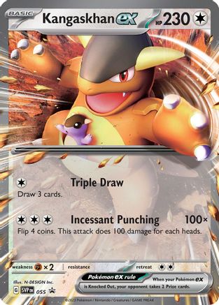 Kangaskhan ex 055 - Holofoil SV Scarlet & Violet Promo Cards - Promo