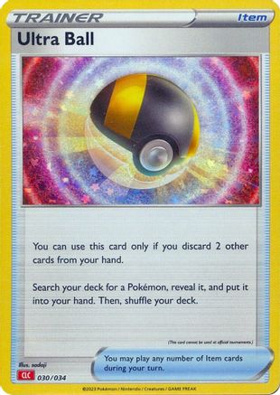 Ultra Ball (CLC) 030/034 - Holofoil Trading Card Game Classic - Classic Collection