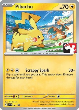 Pikachu 101 SV Scarlet & Violet Promo Cards - Promo