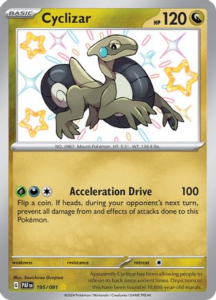 Cyclizar 195/091 - Holofoil SV Paldean Fates - Shiny Rare