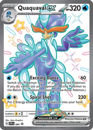 Quaquaval ex 084 - Holofoil SV Scarlet & Violet Promo Cards - Promo